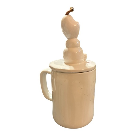 Rae Dunn Olaf Topped Christmas Holiday Frozen Mug - Picture 3 of 6